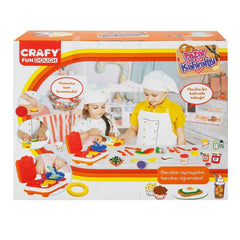 Nessiworld Craft Sunday Breakfast Play Dough Set 23 Pieces