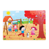 CS-1277 AUTUMN WOODEN FLOOR PUZZLE