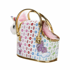 Nessiworld Cutekins Plush Unicorn Lou Lou with Carrying Bag