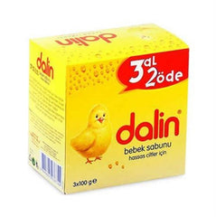 Nessiworld Dalin Baby Soap Classic 3 Pcs 3x100 Gr