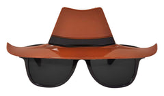 Lunettes de fête NessiWorld Detective - Lunettes de fête Cowboy Sheriff 16 x 6 cm