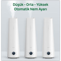 Machine à vapeur froide ultrasonique télécommandée Deerma LD220