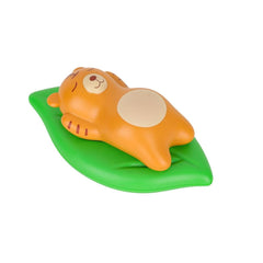 Ours en peluche à remonter flottant sur une feuille Nessiworld DF901 - Birliktoys