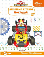 Nessiworld Disney Educational Mickey and the Crazy Racers My Activity Book Dots