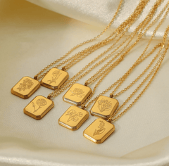 Doğum Çiçeği Kolye - MeanYou