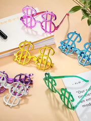 Nessiworld Dolar Şekilli Metalize Parti Gözlüğü 6 Adet