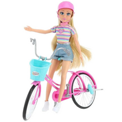 Nessiworld Dreameez Cyclist Baby Playset