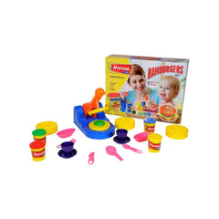 Nessiworld ERN-538 Heroes Hamburger Play Dough Set - Eren Toys