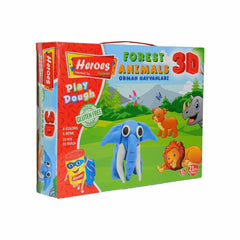 Nessiworld ERN-571 Heroes 3D Forest Animals Set - Eren Educational Toy