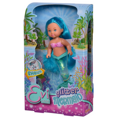 Nessiworld Evi Love Sparkly Mermaid Doll with Tail Fin that Shines when Shaking SMB-105733482
