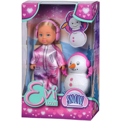 Nessiworld House Love Cute Snowsuit and Snowman 12 cm