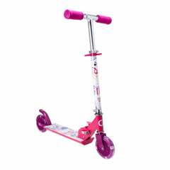 Trottinette pliable à 2 roues Nessiworld Evo, modèle licorne léger