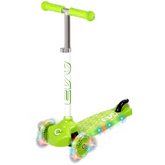 Evo 3 Wheel Move'n Groove Lighted Green Scooter