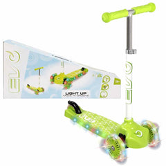 Nessiworld EVO SCOOTER 3TKR IŞIKLI MAX 50KG YEŞİL