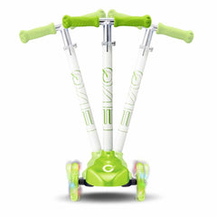 Nessiworld EVO SCOOTER 3TKR IŞIKLI MAX 50KG YEŞİL