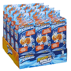 F6392 Nerf Super Soaker Hydro Balls 3 pièces +6 ans