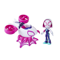 Nessi World F6776 Spidey and His Amazing Friends - Vehicle and Figure +3 years old