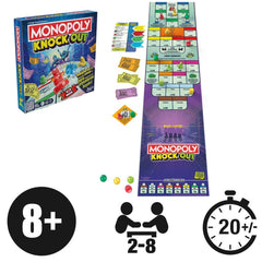 Monopoly Knockout de Nessiworld F8995