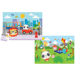 NessiWorld FisherPriceBabyCityFun&Picnic2in1Puzzle