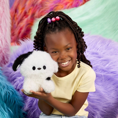 Petit chien en peluche Fluffie Stuffiez de Nessiworld