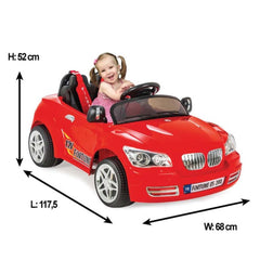 Nessiworld Fortune 12V Remote Control Battery Car Red