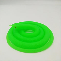 Nessiworld Fosfor Yeşil Renk Gerçekçi Görünüm Şaka Yumuşak Yılan 120 cm