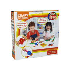 Nessiworld متعة العجين Crazy Pizza Play Set Set 200 Gr