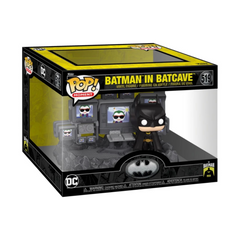 Nessiworld Funko POP Deluxe : Batman 85e - Batman dans la Batcave
