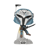 Nessiworld Funko POP Star Wars : Le Mandalorien - Katan avec sabre noir et jet pack