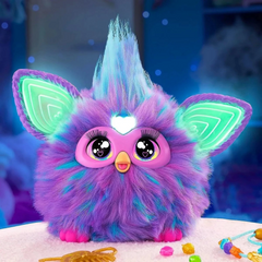 Nessiworld Furby Purple Interactive Plush F6743