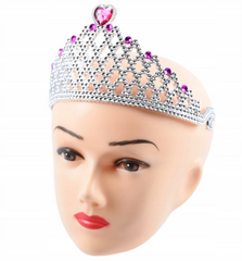 NessiWorld FuchsiaCœurArgentCouleurReineCouronnePrincesseCouronne