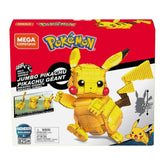 Figurine géante Pokémon™ Pikachu FVK81 MEGA™, 825 pièces, 8 ans et plus
