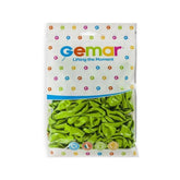 Nessiworld G-90-11 Balloon Peanut Green 100 Pieces - Dynamic Toy