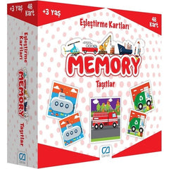 Cartes assorties Véhicules de Nessiworld Games 48 cartes 5038