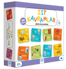 Nessiworld Games Opposite Concepts Jeu éducatif Cartes 29 Cartes 5045