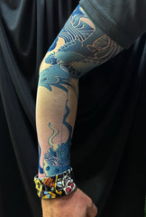 Nessiworld Wearable Arm Tattoo Sock Tattoo 3D Printed Arm Leg Tattoo 2 Pieces Model 1