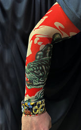 Nessiworld Wearable Arm Tattoo Sock Tattoo 3D Printed Arm Leg Tattoo 2 Pieces Model 10