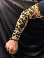 Nessiworld Wearable Arm Tattoo Sock Tattoo 3D Printed Arm Leg Tattoo 2 Pieces Model 10