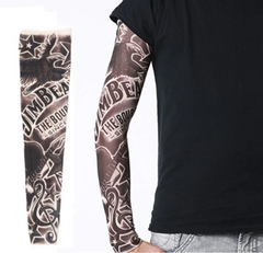 Nessiworld Wearable Arm Tattoo Sock Tattoo 3D Printed Arm Leg Tattoo 2 Pieces Model 11