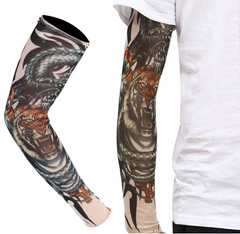 Nessiworld Wearable Arm Tattoo Sock Tattoo 3D Printed Arm Leg Tattoo 2 Pieces Model 3