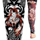 Nessiworld Wearable Arm Tattoo Sock Tattoo 3D Printed Arm Leg Tattoo 2 Pieces Model 9