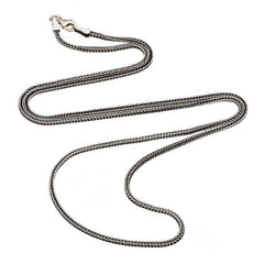 Silver 2 mm Fox Tail 55 cm Chain