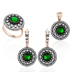 Silver Diamond Model Women Set