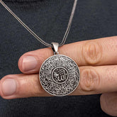 Silver Asr Sura Men's Necklace