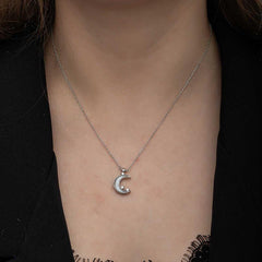 Collier pour femme en forme d'étoile en argent