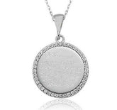 Silver Ayetel Kursi Women's Necklace