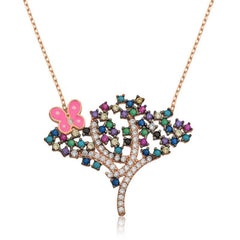 Silver Spring Tree Women's Necklace