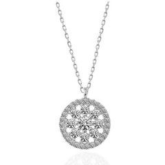 Silver Flower Women's Necklace