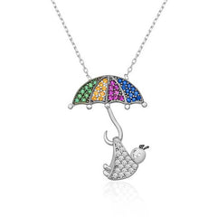 Silver Newborn Baby Necklace