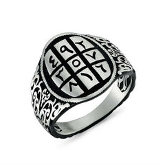 Bague pour homme en argent Ebced